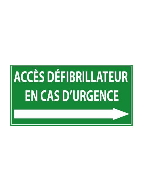 Accès défibrillateur en cas d'urgence