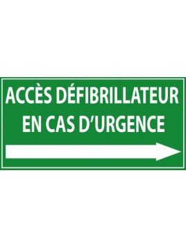 Accès défibrillateur en cas...