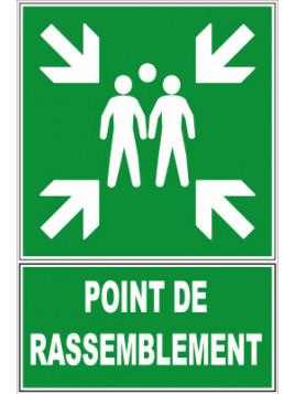 Panneau rassemblement avec...