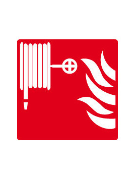 Lance incendie avec flamme