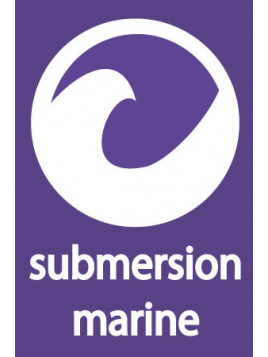 Panneau submersion marine