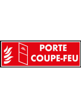 Porte coupe-feu avec...