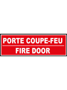 Porte coupe-feu Français...