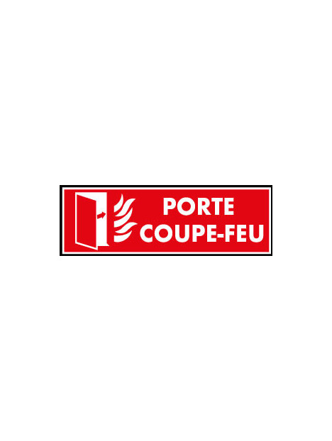 Porte coupe-feu picto