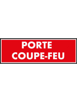 Porte coupe-feu