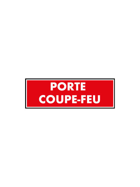 Porte coupe-feu