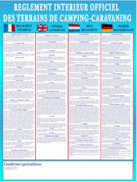 Règlement intérieur 4 langues