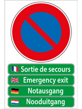 Panneau stationnement...