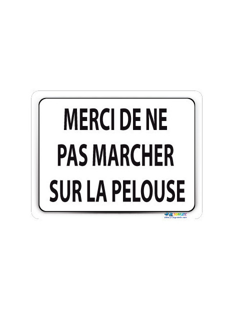Pelouse interdite