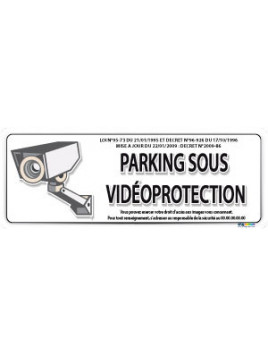 Parking sous vidéo protection