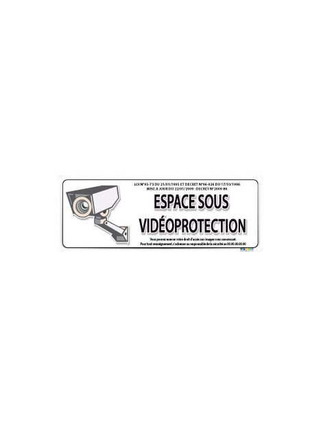 Espace sous vidéo protection