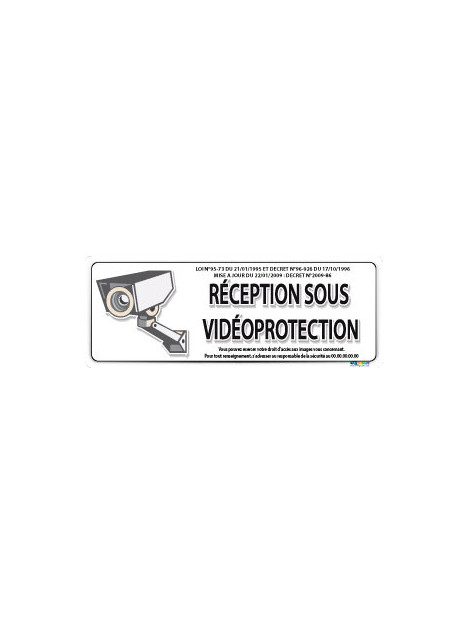 Réception sous vidéo protection
