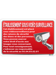 espace sous vidéo surveillance