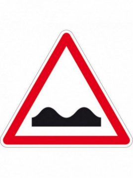 Panneau A2a "cassis ou dos...