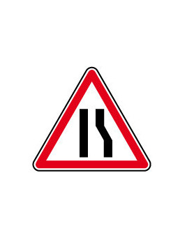 Panneau A3a "chaussée...