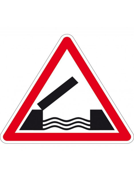Panneau A6 "pont mobile"