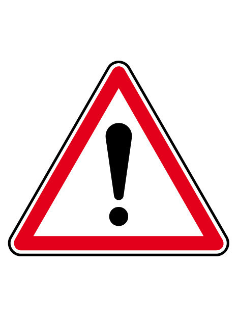 Panneau A14 "autres dangers"