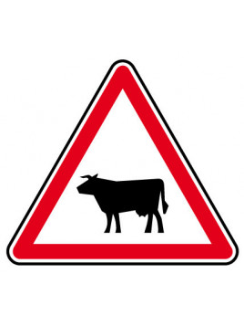 Panneau A15a1 "passage...