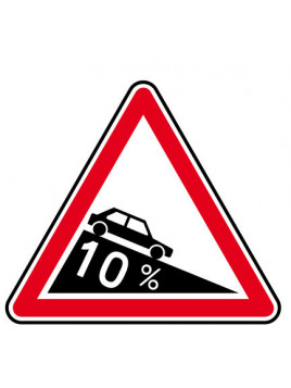 Panneau A16* "descente...