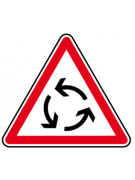 Panneau AB25 "carrefour à...