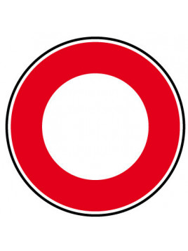 B0 "circulation interdite"