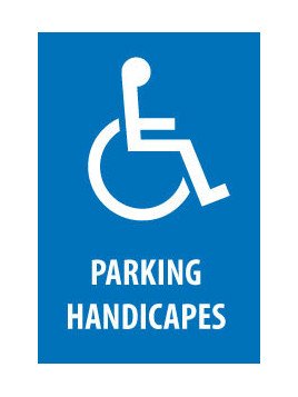 Parking handicapé