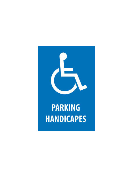Parking handicapé