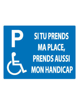 Parking handicapé