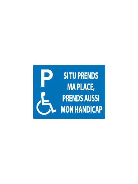 Parking handicapé