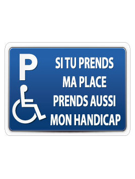 Parking handicapé