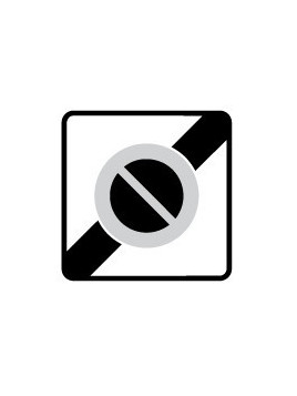 B50a "Sortie de zone à...