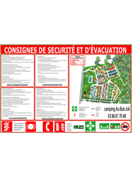 Plan d'évacuation et...
