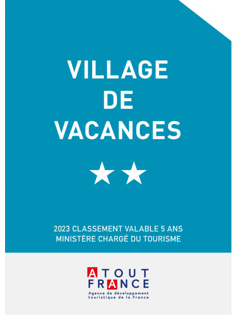 Panonceau de classement Village de vacances