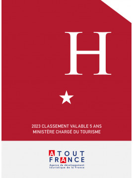 Panonceau de classement Hôtel