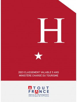 Panonceau de classement Hôtel