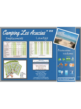 Panneau Tarifs 1500x1000mm