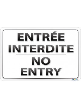 Entrée interdite
