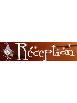 Panneau réception personnalisé