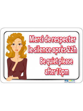 Panneau Silence fr/an