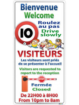 Totem entrée bienvenue 2...