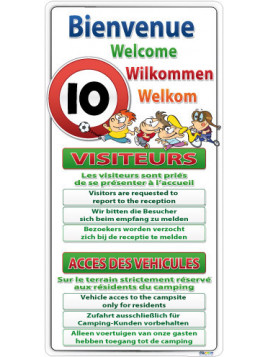 Totem entrée bienvenue 4...