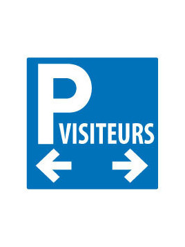 Directionnel parking visiteurs