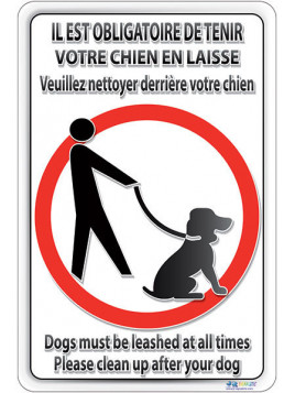Pictogramme chien en...