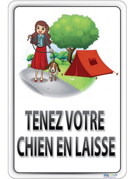 Tenez votre chien en laisse