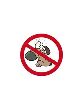 Chiens interdits cartoon