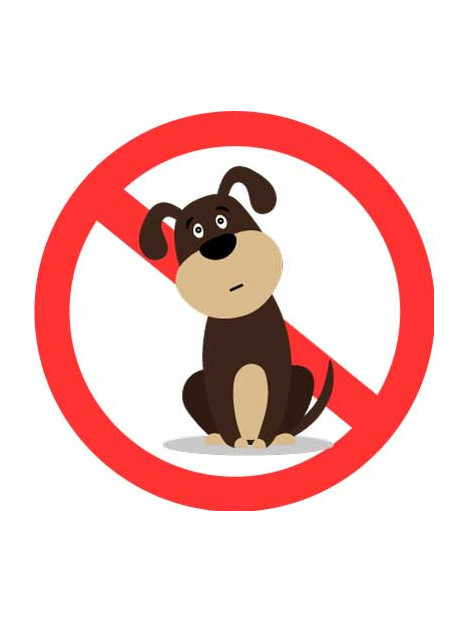 Chiens interdits dessin