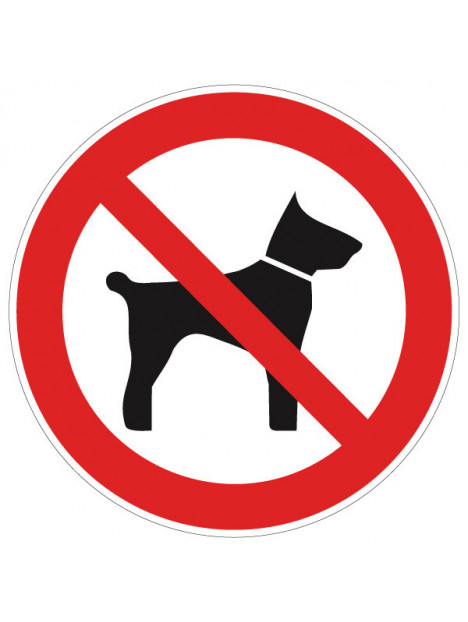 Chiens interdits picto