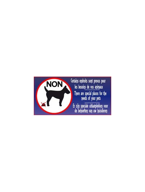 Endroits prévus pour chiens