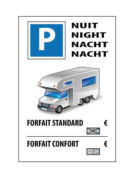 Parking nuit camping car
