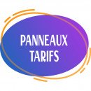 Panneaux tarifs